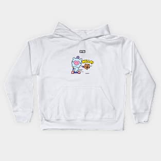 bt21 bts exclusive design 127 Kids Hoodie